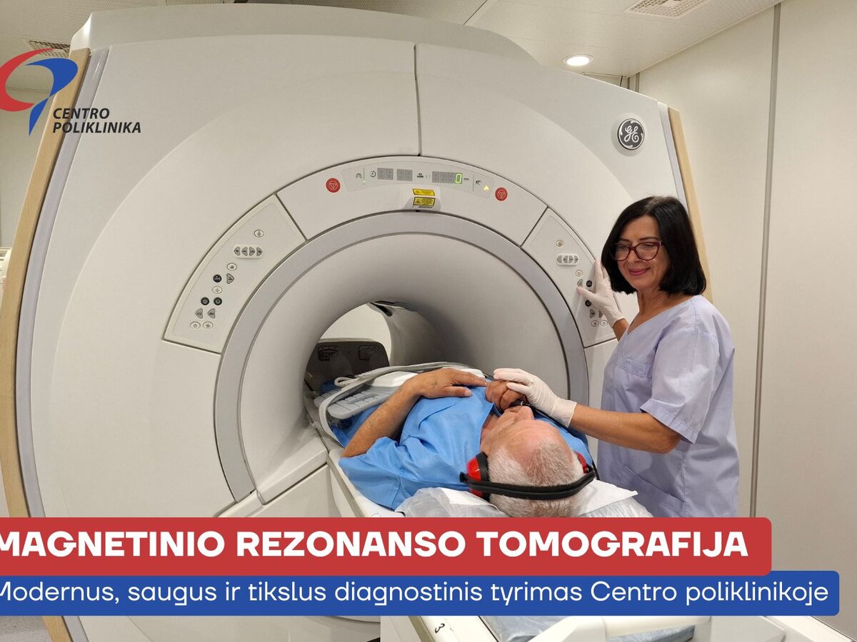 Saugus, efektyvus, NEMOKAMAS MRT tyrimas mūsų poliklinikoje! | Pylimas