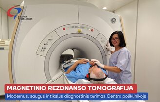 Saugus, efektyvus, NEMOKAMAS MRT tyrimas mūsų poliklinikoje!
