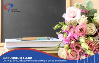Su Rugsėjo 1-ąja!