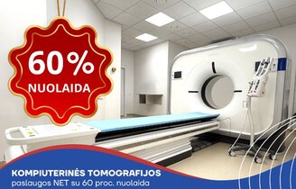 Naujas kompiuterinio tomografo tyrimas jau mūsų poliklinikoje!