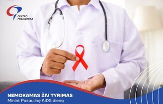 Kviečiame nemokamai pasidaryti ŽIV tyrimą