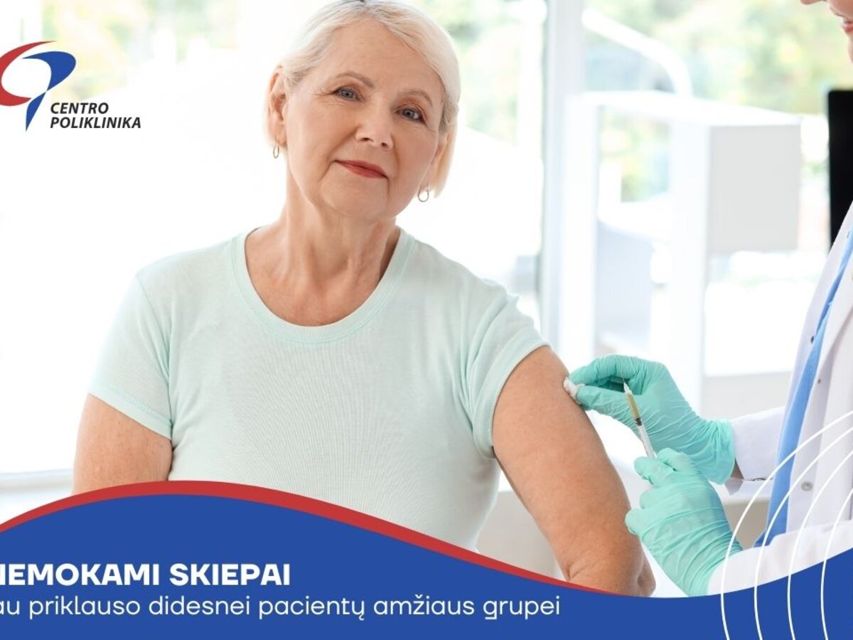 Išplėstos asmenų, kuriems priklauso nemokamos vakcinos, amžiaus grupės ...