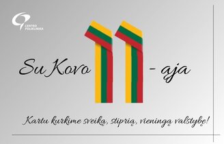Sveikiname su Lietuvos nepriklausomybės atkūrimo diena!