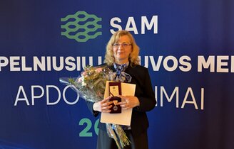 Iškilmingoje šventėje pagerbti nusipelnę Lietuvos medikai: tarp laureatų – mūsų kolegė Rasuolė...