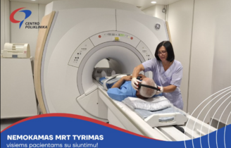 Nemokamas MRT tyrimas su gydytojo specialisto siuntimu