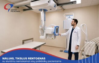 Rentgeno tyrimai – NEMOKAMAI visiems pacientams