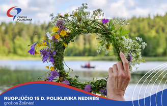 Rugpjūčio 15 d. poliklinika nedirbs
