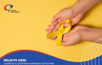 Šiandien minima Pasaulinė savižudybių prevencijos diena