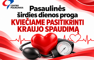 Kviečiame nemokamai pasitikrinti kraujospūdį!