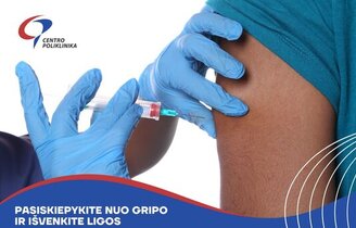 Pasiskiepykite nuo gripo!